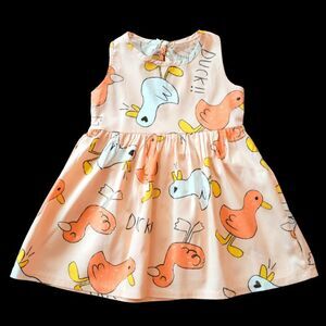 NEW Sweet Sleeveless Lightweight Cotton Summer Dress